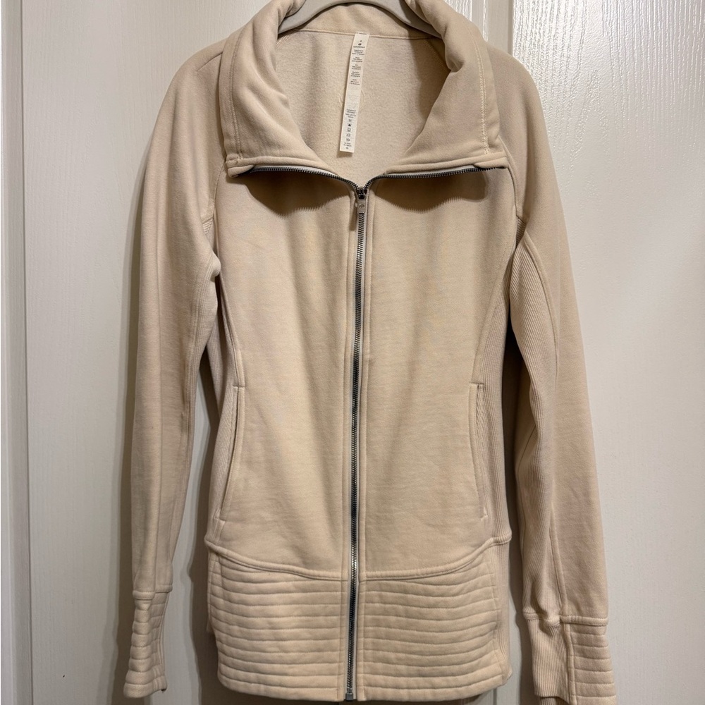Lululemon Radiant II Jacket in Oatmeal Cream